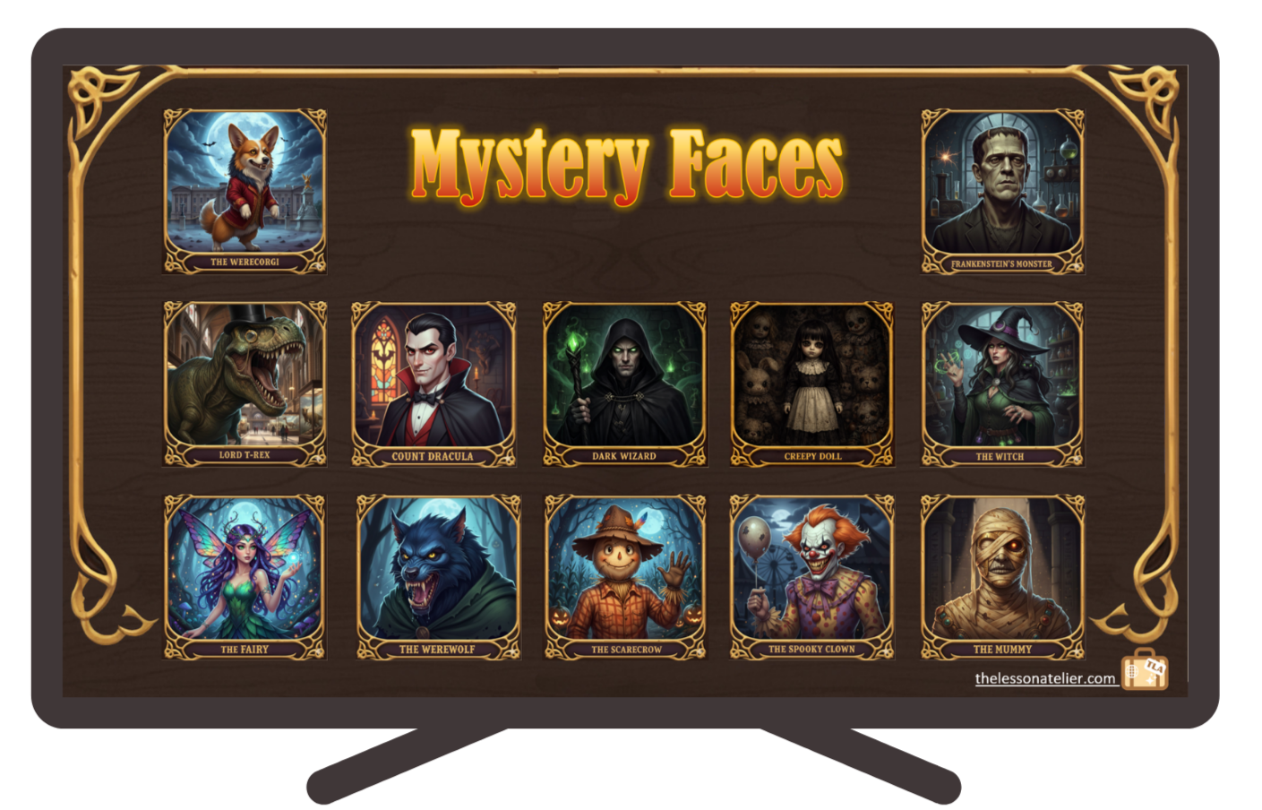 Mystery Faces – Monster edition